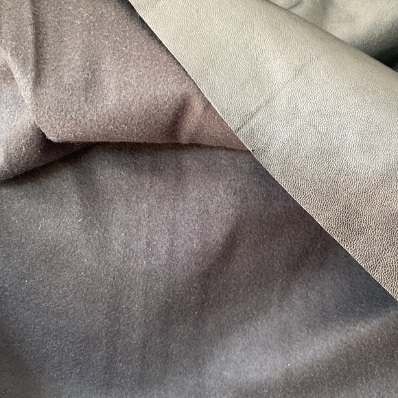 NWOT Vegan Leather Crop Top - Picture 3 of 5